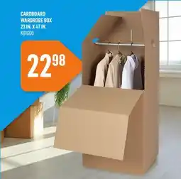 Canac Cardboard Wardrobe Box 23in.x47in offer