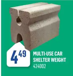 Canac Multi-Use Car Shelter Weight offer
