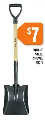 Canac Square steel shovel offer