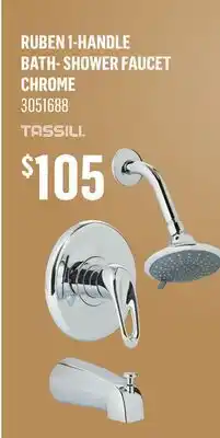 Canac Ruben 1-Handle Bath- Shower Faucet offer