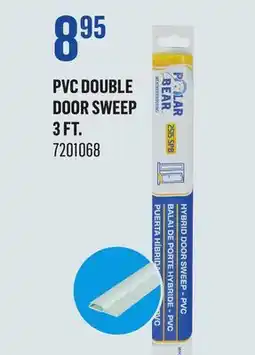 Canac PVC Double Door Sweep 3 ft offer