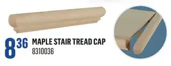Canac Maple Stair Tread Cap offer