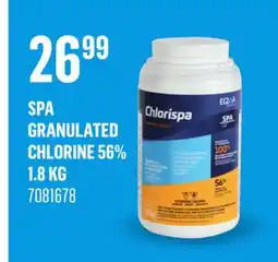 Canac Spa Granulated Chlorine 56% 1.8kg offer