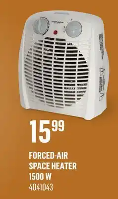 Canac Forced-Air Space Heater 1500W offer