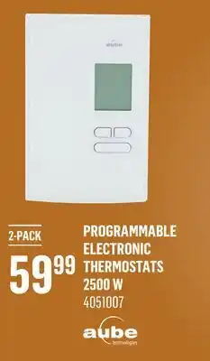 Canac Programmable Electronic Thermostats 2500 W offer