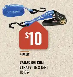 Canac Canac Ratchet Straps 1inx15ft offer