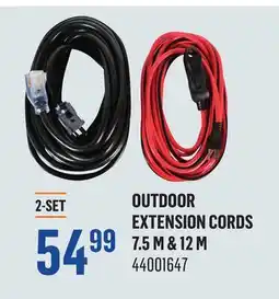Canac Outdoor Extension Cords 7.5m & 12m offer