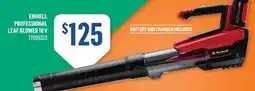 Canac Einhell Professional Leaf Blower 18V offer