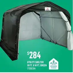 Canac Utility Shelter 10ft.x10ft offer