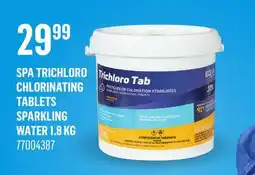 Canac Spa Trichloro Chlorinating Tablets sparkling water 1.8 kg offer