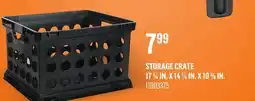 Canac Storage Crate 17 1/4 in. x 14 1/4 in. x 10 5/8 in offer