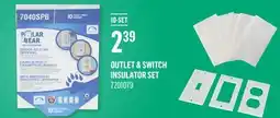 Canac Outlet & Switch Insulator Set offer