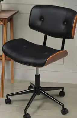 Canac Axel Office Chair Natural and Black offer