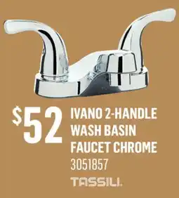 Canac Ivano 2-Handle Wash Basin Faucet offer