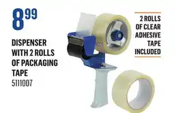 Canac Dispenser with 2 rolls of packaging tape offer