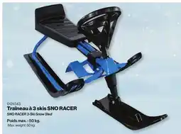 Patrick Morin SNO RACER 3-Ski Snow Sled offer