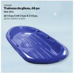 Patrick Morin Sled, 48 in offer