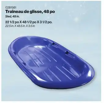 Patrick Morin Sled, 48 in offer