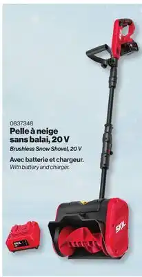 Patrick Morin Brushless Snow Shovel, 20 V offer