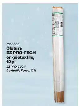 Patrick Morin EZ PRO-TECH Geotextile Fence offer