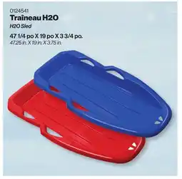 Patrick Morin H2O Sled offer