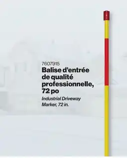 Patrick Morin Industrial Driveway Marker offer