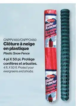 Patrick Morin Plastic Snow Fence offer