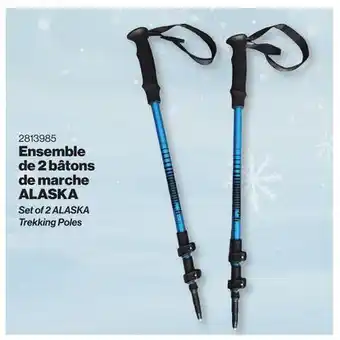 Patrick Morin Set of 2 ALASKA Trekking Poles offer