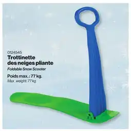 Patrick Morin Foldable Snow Scooter offer