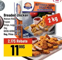 Mayrand Cooked Chicken nuggets 2 kg Watson Ridge offer