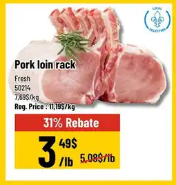 Mayrand Pork Loin Rack 2.8 kg offer
