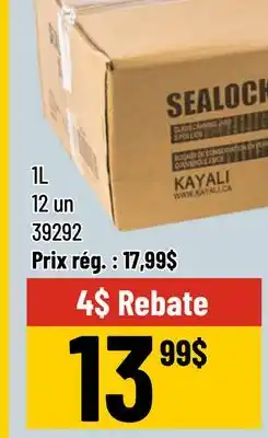 Mayrand Kayali glass jar 1L offer