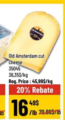 Mayrand Old Amsterdam cut cheese offer