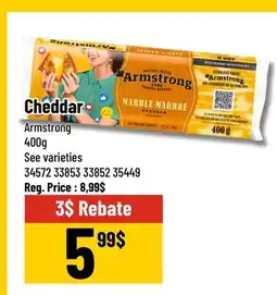 Mayrand Cheddar 400 g Armstrong offer