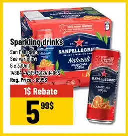 Mayrand Sparkling Water 4 x 330 ml San Pellegrino offer