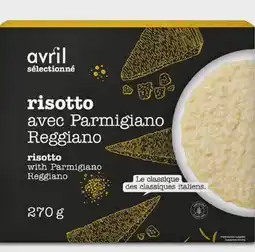 Avril risotto offer