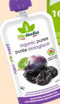 Avril BIOITALIA purée bio offer