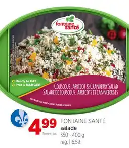 Avril salade offer