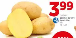 Avril pommes de terre jaunes bios offer