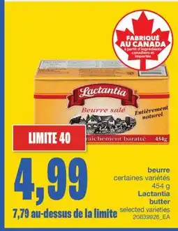Wholesale Club BEURRE, 454 G offer