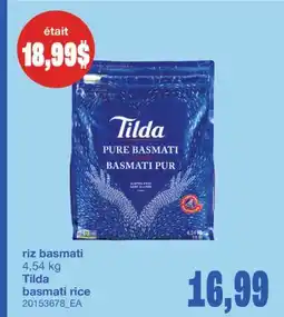 Wholesale Club RIZ BASMATI 4,54 KG offer