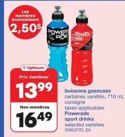 Wholesale Club BOISSONS GAZEUSES, 710 ML offer