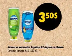 Wholesale Club SAVON À VAISSELLE LIQUIDE EZ-SQUEEZE, 535 - 650 ML offer
