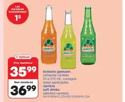 Wholesale Club BOISSONS GAZEUSES, 24 X 370 ML offer