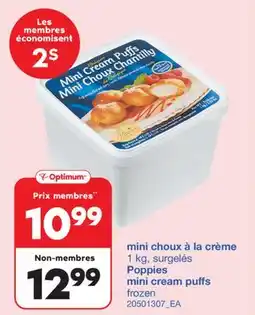 Wholesale Club MINI CHOUX À LA CRÈME, 1 KG offer