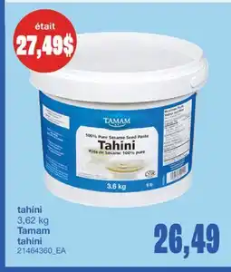 Wholesale Club TAHINI, 3,62 kg offer