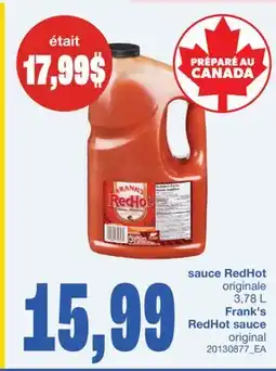 Wholesale Club SAUCE REDHOT, 3,78 L offer