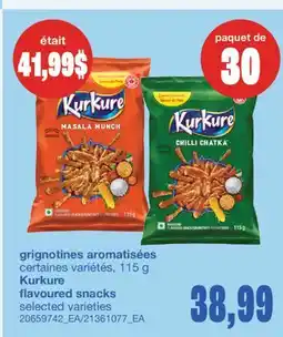 Wholesale Club GRIGNOTINES AROMATISÉES, 115 G offer