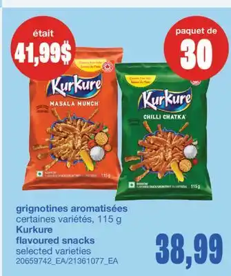 Wholesale Club GRIGNOTINES AROMATISÉES, 115 G offer