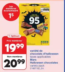 Wholesale Club VARIÉTÉ DE CHOCOLATS D'HALLOWEEN offer